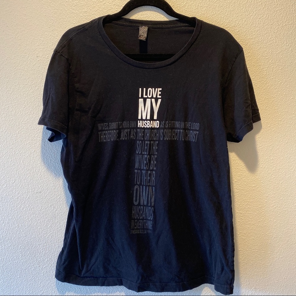 Women’s I LOVE MY HUSBAND T-shirt